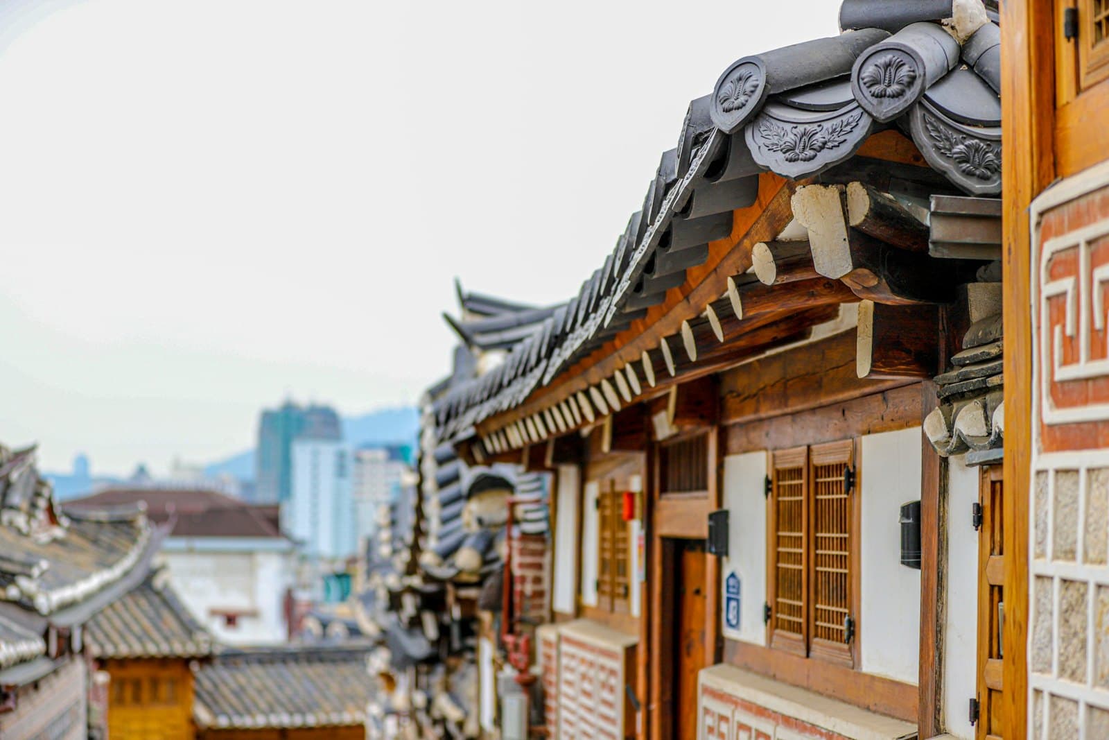 首尔传统街区的建筑与街巷
