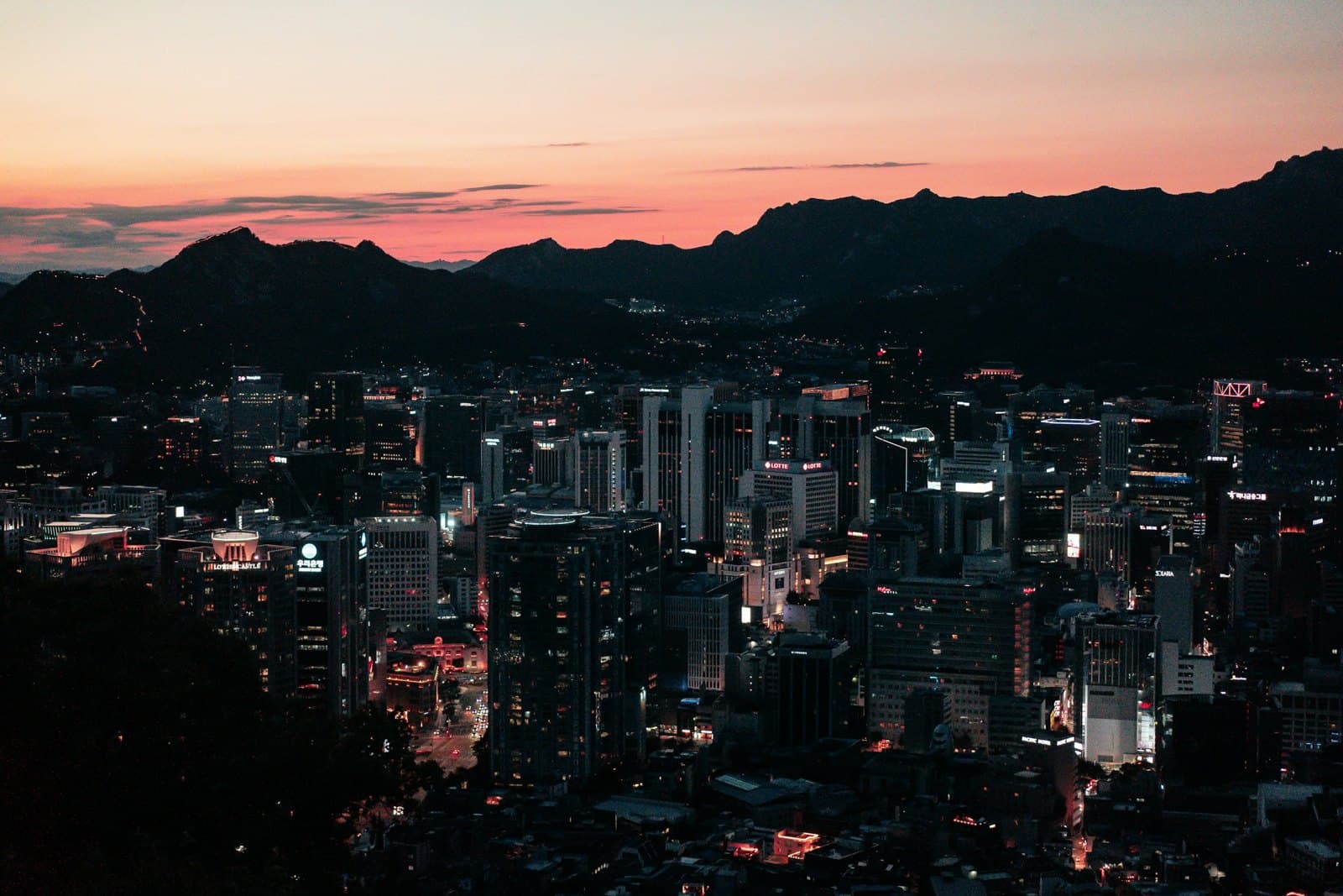 首尔城市景色
